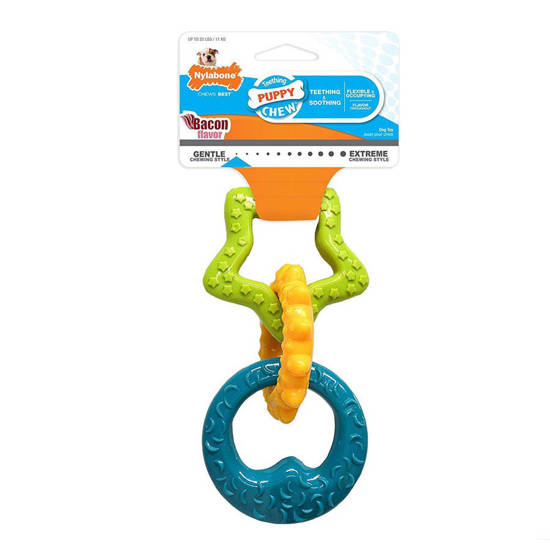 Picture of NYLABONE PUPPY TEETHING RINGS